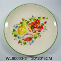 Tazón de cerámica 2016 de la venta directa de la fábrica con la etiqueta popular de la flor